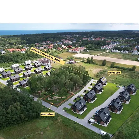 Nyaraló Norda Loft Dębki
