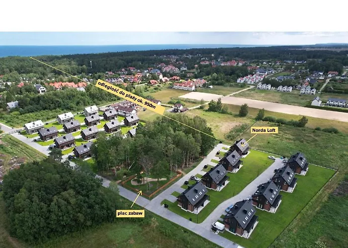 度假居 Norda Loft Dębki